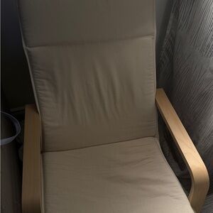 Modern Cream Armchair